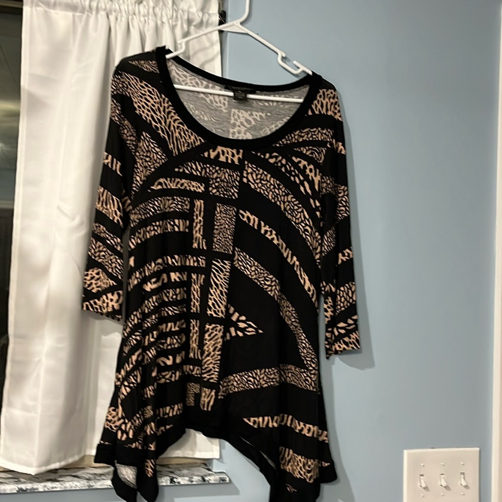 Cheetah print shirt